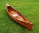 Large Display Cedar Strip Built Canoe 10' No Ribs Wooden Model Woodenboat Usa
