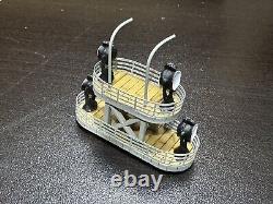 Large Savy German WWII Battleship Ostfriesland Wooden Ship Model 39 NEW