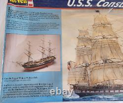 Large Ship Model U. S. S Constitution Old ironsides Revell 196 Sealed