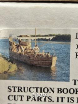 Lewis & Clark Expeditions, 1804-1806 -Keelboat Model Kit -13 Wooden and Cloth