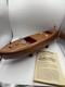 Lilliput Gordie Model Barrel Back Speedboat W Stand Chris Craft Style Electric