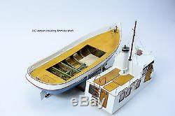 Lord Nelson Victory Tugboat 28 Handmade Wooden Boat Model RC Convertible
