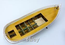 Lord Nelson Victory Tugboat 28 Handmade Wooden Boat Model RC Convertible