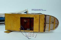 Lord Nelson Victory Tugboat 28 Handmade Wooden Boat Model RC Convertible