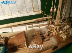 Lucy fishing Boat Scale 1/50 419mm 18.5 Wood Model Ship Kit Boat Kit