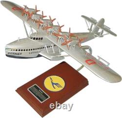 Lufthansa Dornier DO-X Seaplane Desk Display Flying Boat Model 1/100 SC Airplane