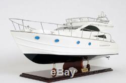 Luxurious Viking Sport Cruiser Yacht 36 Built Ship Wood Model Boat Assembled