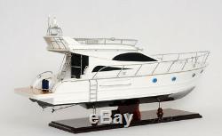 Luxurious Viking Sport Cruiser Yacht 36 Built Ship Wood Model Boat Assembled