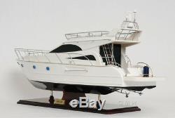 Luxurious Viking Sport Cruiser Yacht 36 Built Ship Wood Model Boat Assembled