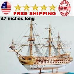 Luxury classic sailing boat Wood model kits San Felipe ship kit for pro adults