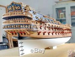 Luxury classic sailing boat Wood model kits San Felipe ship kit for pro adults