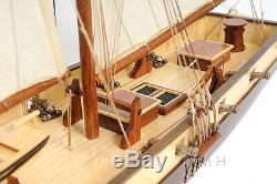 Lynx America's Privateer Tall Ship 34 Built Handmade Wood Model Boat Assembled