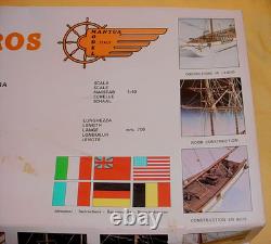 MANTUA Albatros US Coastguard Baltimore Clipper 1/40 WOOD SHIP MODEL KIT # 771