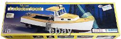 MIDWEST PRODUCTS MAINE LOBSTER BOAT Wood Display Model Kit #991RARE/NEW in BOX