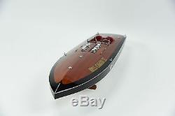 MISS CANADA IV CA-9 Racing Boat 34 Handcrafted Wooden Classic Boat Model