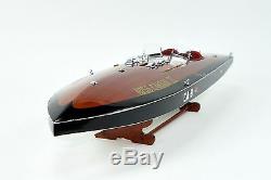 MISS CANADA IV CA-9 Racing Boat 34 Handcrafted Wooden Classic Boat Model