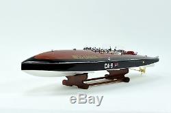 MISS CANADA IV CA-9 Racing Boat 34 Handcrafted Wooden Classic Boat Model