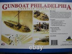 MODEL EXPO GUNBOAT PHILADELPHIA 1/24 SCALE New