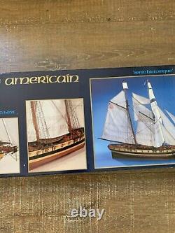 MODEL Maquettes Gerard Schmitt PRINCE DE NEUFCHATEL wood ship kit NewithOpen-box