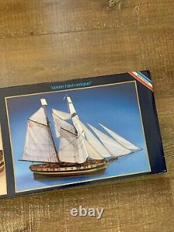 MODEL Maquettes Gerard Schmitt PRINCE DE NEUFCHATEL wood ship kit NewithOpen-box