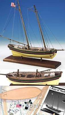 MODEL SHIPWAYS KATY OF NORFOLK wood KIT boat NEW