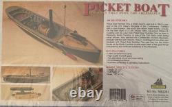MODEL SHIPWAYS KIT No. MS2261 PICKET BOAT CIVIL WAR 1864 FACTORY SEALED BOX