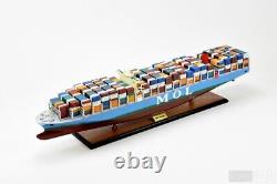 MOL Triumph Container Ship Model 40 Long, Handcrafted Wood/Metal, NEW