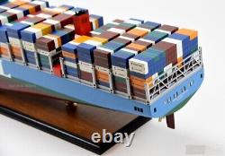 MOL Triumph Container Ship Model 40 Long, Handcrafted Wood/Metal, NEW