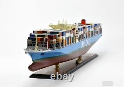 MOL Triumph Container Ship Model 40 Long, Handcrafted Wood/Metal, NEW