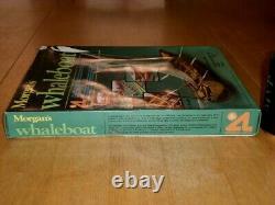 MORGAN'S WHALEBOAT- WOODEN MODEL BOAT KIT, MADE IN SPAIN #1984 yr. SCALE 125