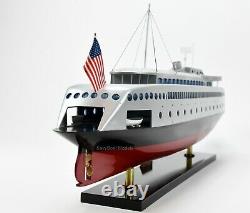 MV Kalakala Ferry Hancrafted Wooden Passenger Ship Model 36