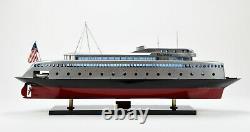 MV Kalakala Ferry Hancrafted Wooden Passenger Ship Model 36