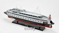 MV Kalakala Ferry Hancrafted Wooden Passenger Ship Model 36