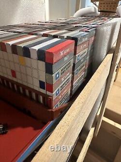 Maersk Container Ship Model 49 Handcrafted Wood/Metal, NEW, Fully Assembled