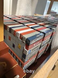 Maersk Container Ship Model 49 Handcrafted Wood/Metal, NEW, Fully Assembled