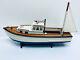 Maine Lobster Boat All Wood Model Hand Made From Kit Lobster Wooden