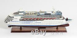 Majesty of the Seas Cruise Ship 32 Built Ocean Liner Wood Model Boat Assembled