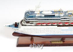 Majesty of the Seas Royal Caribbean Cruise Ship Wooden Model 31 Built Boat New