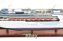 Majesty of the Seas Royal Caribbean Cruise Ship Wooden Model 31 Built Boat New