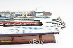 Majesty of the Seas Royal Caribbean Cruise Ship Wooden Model 31 Built Boat New