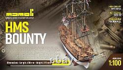 Mamoli HMS Bounty 1100 MV52 Model Boat Kit