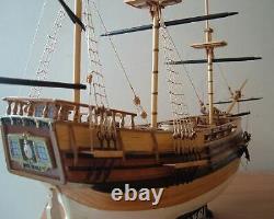 Mamoli MV20 HMS Beagle Wood Plank-On-Bulkhead Ship Model Kit Scale 1/64