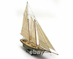 Mamoli MV26 Yacht America Wood Plank-On-Bulkhead Model Ship Kit Scale 1/66