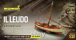 Mamoli MV29 Leudo Model Ship Kit Original merchant launch Scale 1/32