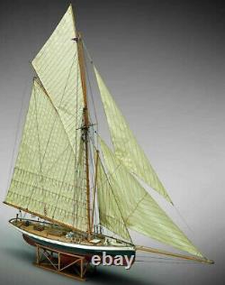 Mamoli MV43 Puritan Model Ship Kit America Cup Winner 1885 Scale 1/50