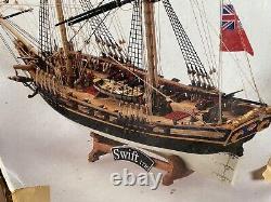 Mamoli MV59 HMS Swift British Brig 1776 Wood Model Ship Kit 1/70 Scale
