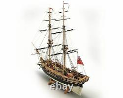 Mamoli MV59 HMS Swift Wood Plank-On-Frame Ship Model Kit Scale 1/70