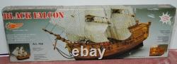 Mantua Black Falcon Wooden Balsa Pirate Ship Model #768. Captain Kidd. 1100