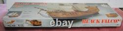 Mantua Black Falcon Wooden Balsa Pirate Ship Model #768. Captain Kidd. 1100