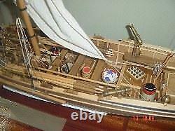 Mantua Model 748 Armed Launch Wooden Plank-On-Frame KitScale 11625 Long